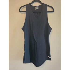 GYMSHARK Running Tank Smokey Womens Size Large